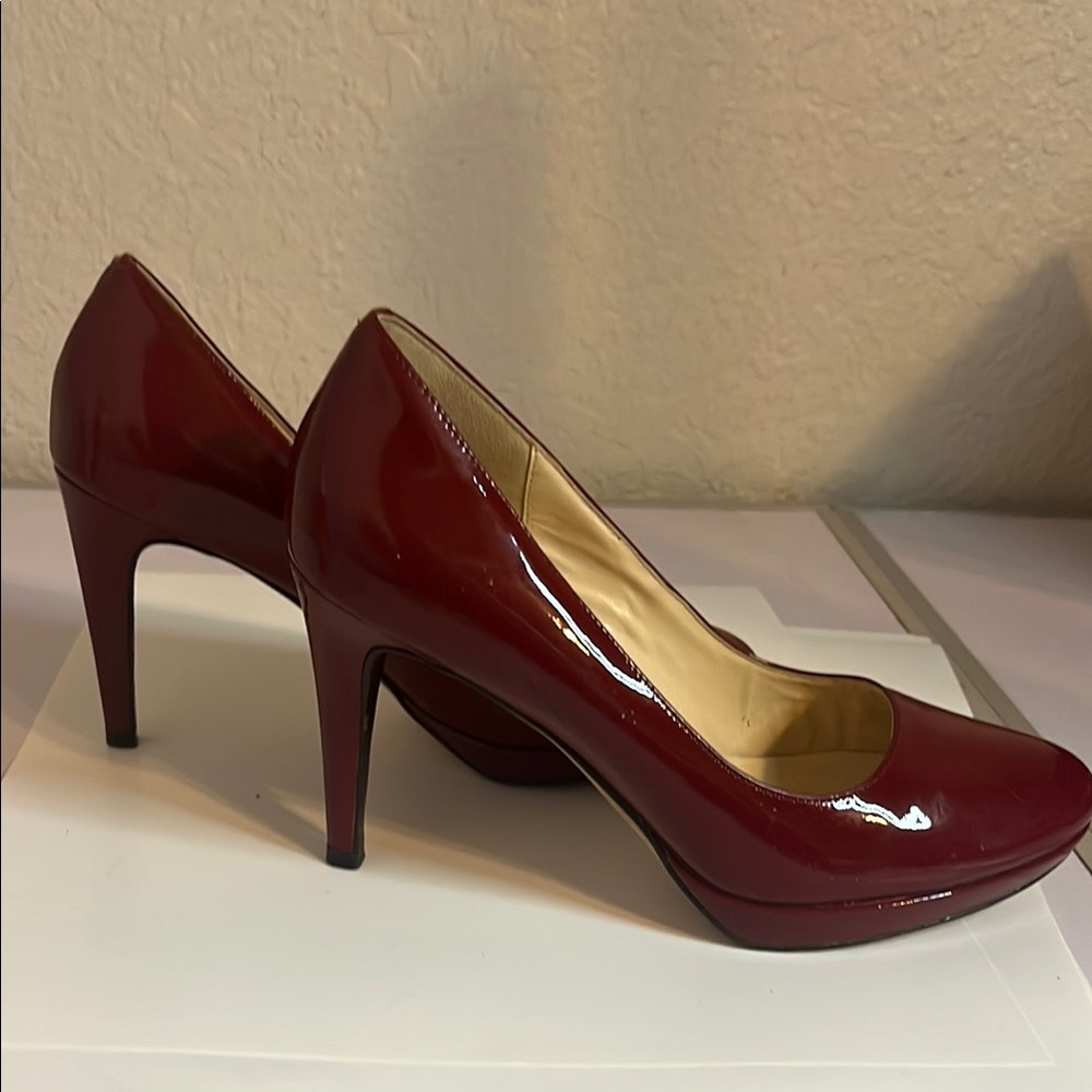 Cole Haan Burgundy Heels